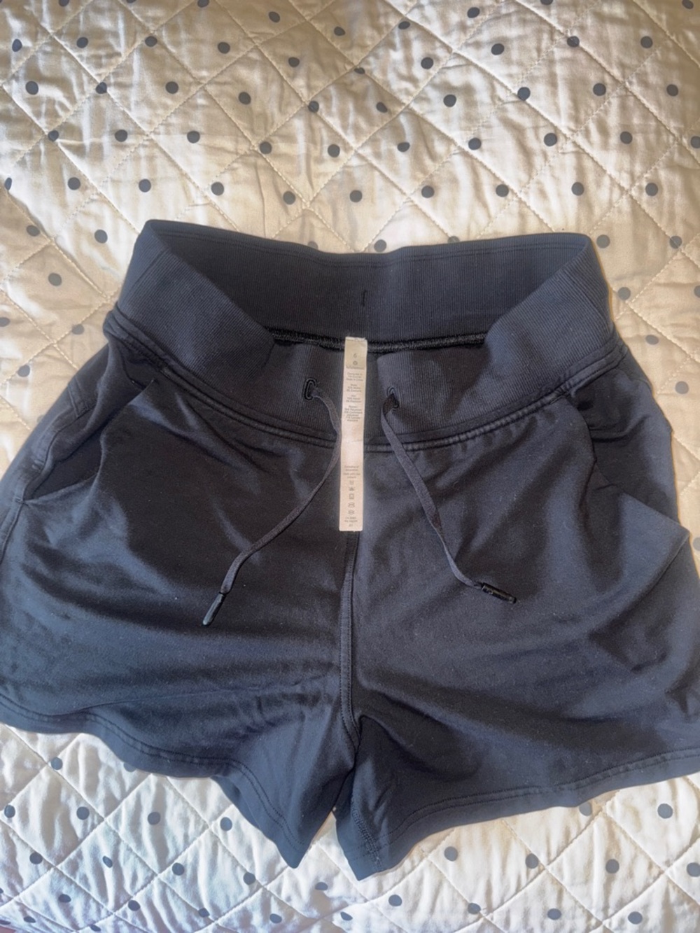 lululemon athletica Black Athletic Drawstring Shorts
